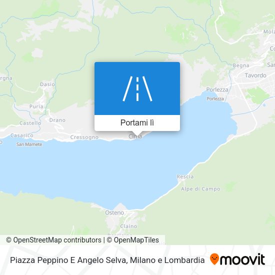 Mappa Piazza Peppino E Angelo Selva