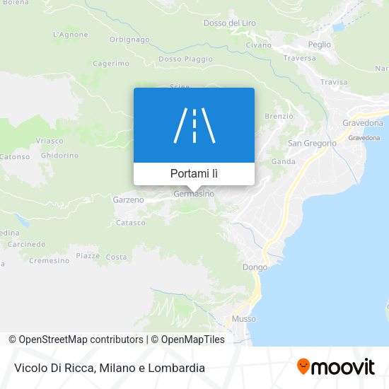 Mappa Vicolo Di Ricca