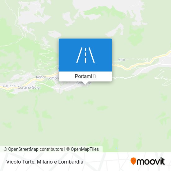 Mappa Vicolo Turte