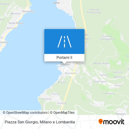Mappa Piazza San Giorgio