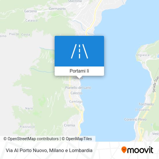 Mappa Via Al Porto Nuovo
