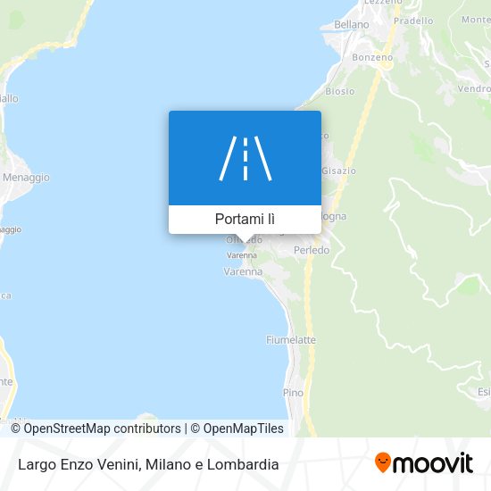 Mappa Largo Enzo Venini
