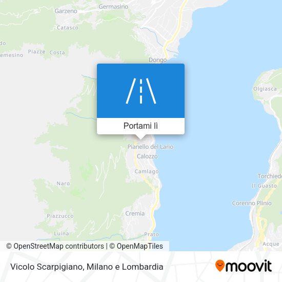 Mappa Vicolo Scarpigiano