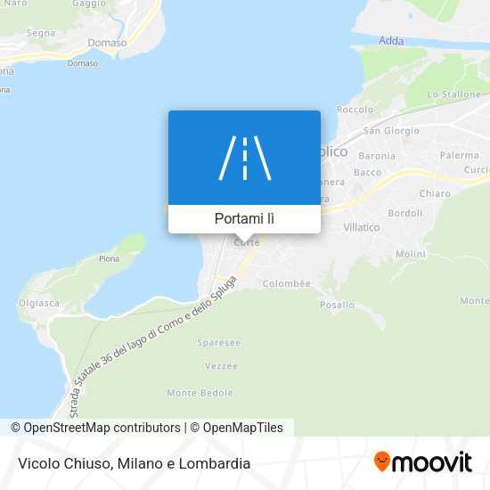 Mappa Vicolo Chiuso