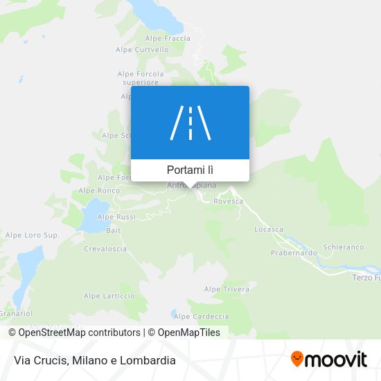 Mappa Via Crucis