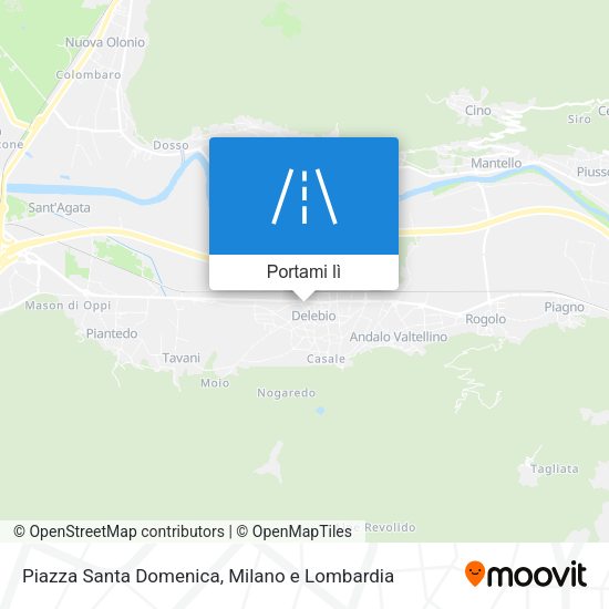 Mappa Piazza Santa Domenica