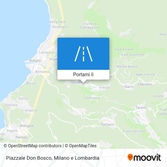 Mappa Piazzale Don Bosco