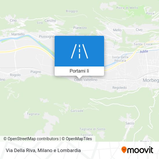 Mappa Via Della Riva