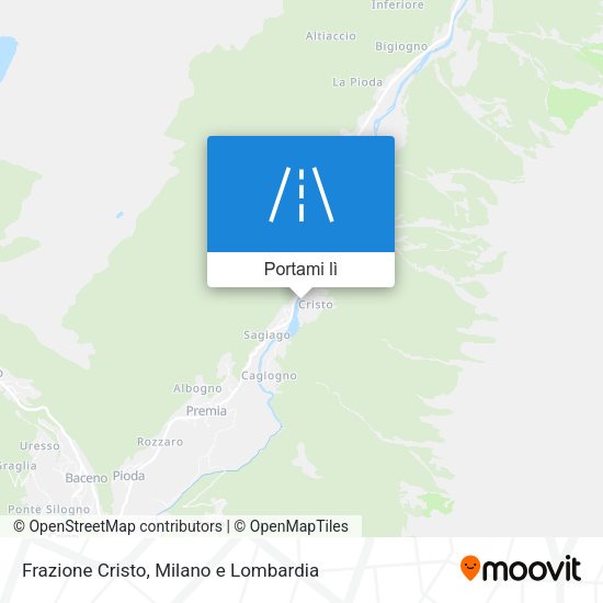 Mappa Frazione Cristo