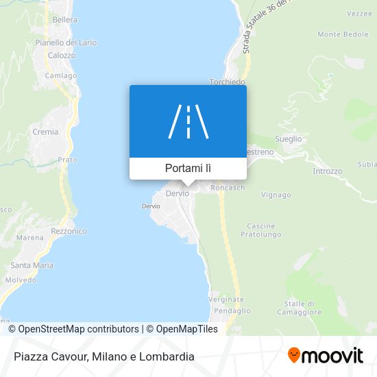 Mappa Piazza Cavour