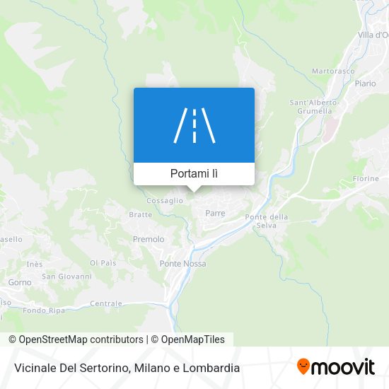 Mappa Vicinale Del Sertorino