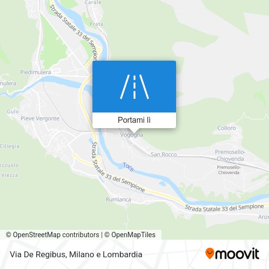 Mappa Via De Regibus