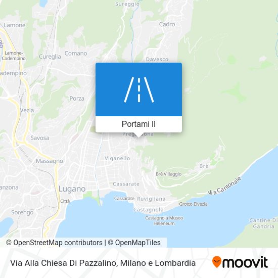 Mappa Via Alla Chiesa Di Pazzalino