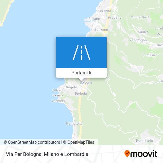 Mappa Via Per Bologna