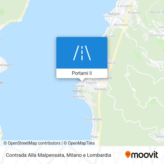 Mappa Contrada Alla Malpensata