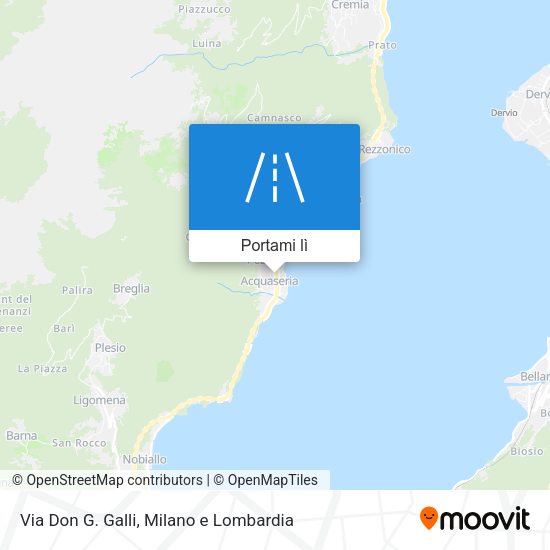Mappa Via Don G. Galli
