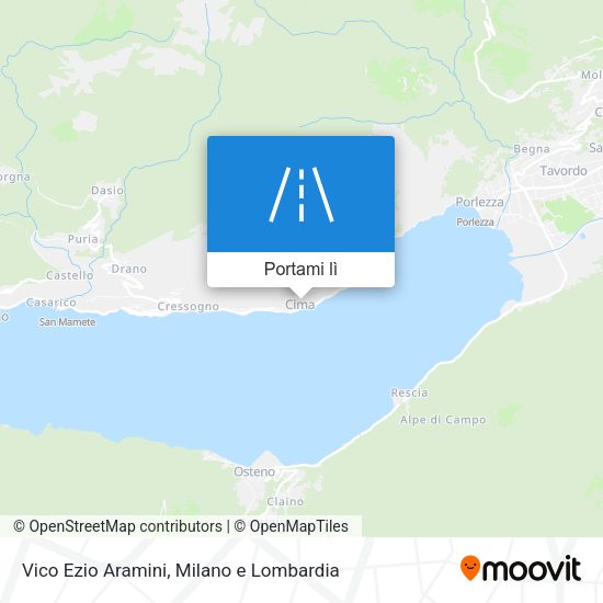 Mappa Vico Ezio Aramini
