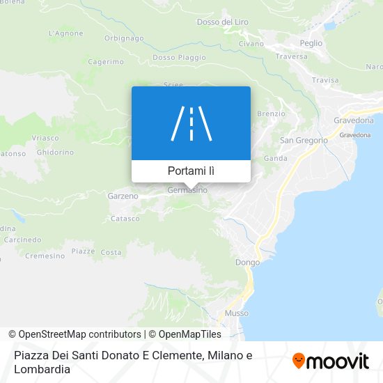 Mappa Piazza Dei Santi Donato E Clemente