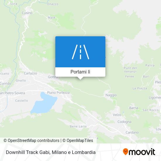 Mappa Downhill Track Gabi