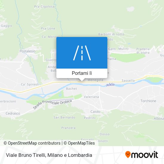 Mappa Viale Bruno Tirelli