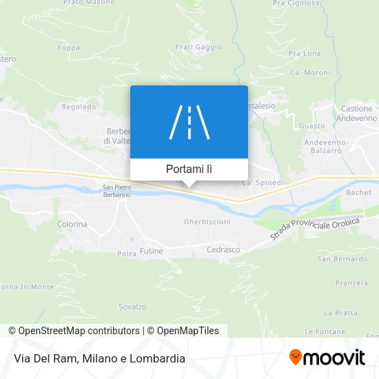 Mappa Via Del Ram
