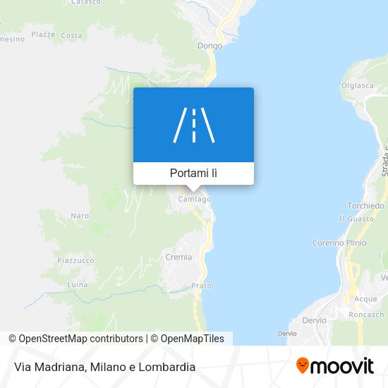Mappa Via Madriana