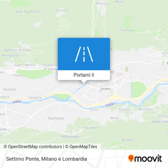 Mappa Settimo Ponte