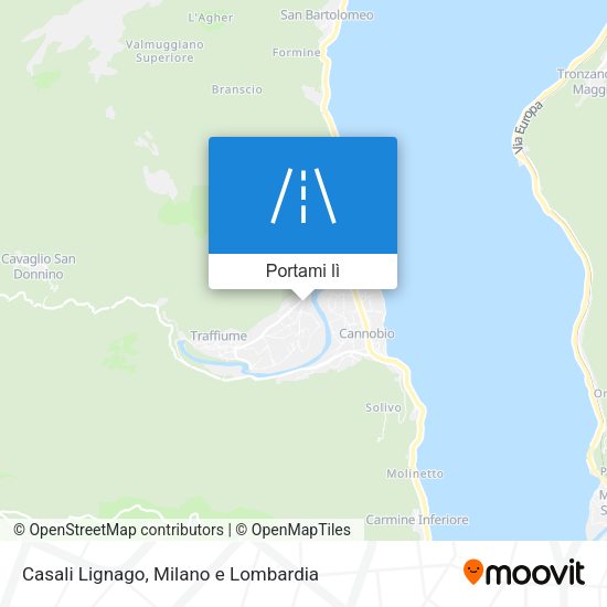 Mappa Casali Lignago