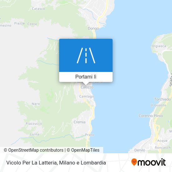 Mappa Vicolo Per La Latteria