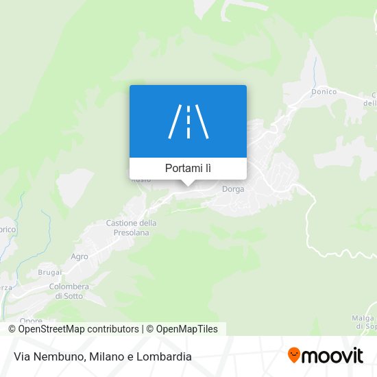 Mappa Via Nembuno