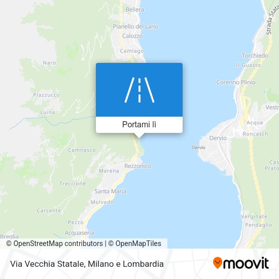 Mappa Via Vecchia Statale