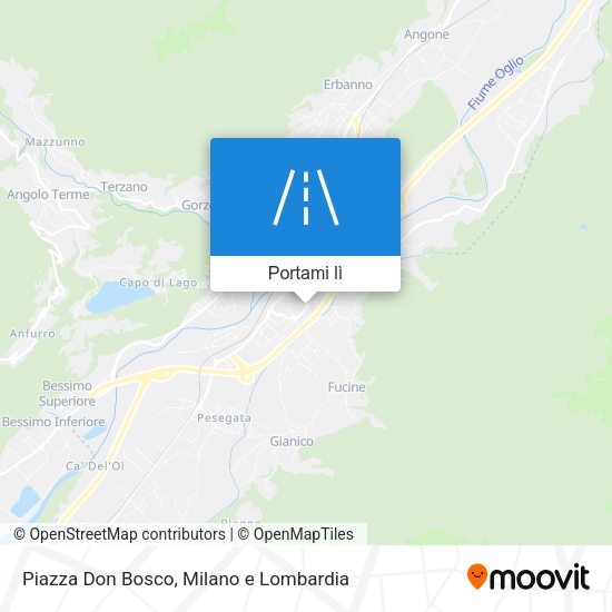 Mappa Piazza Don Bosco