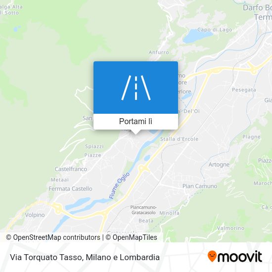 Mappa Via Torquato Tasso