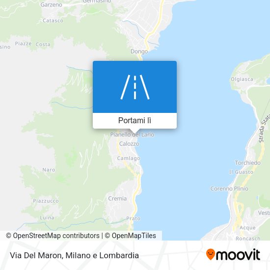 Mappa Via Del Maron