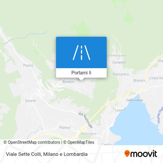 Mappa Viale Sette Colli