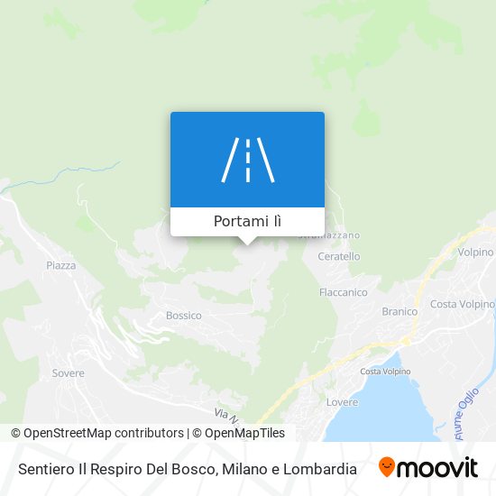 Mappa Sentiero Il Respiro Del Bosco