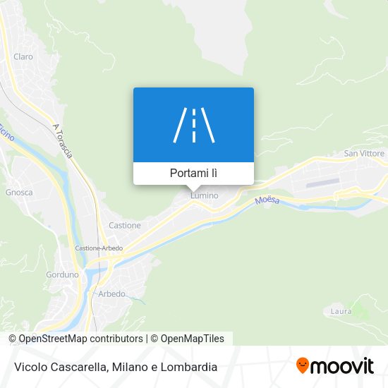 Mappa Vicolo Cascarella