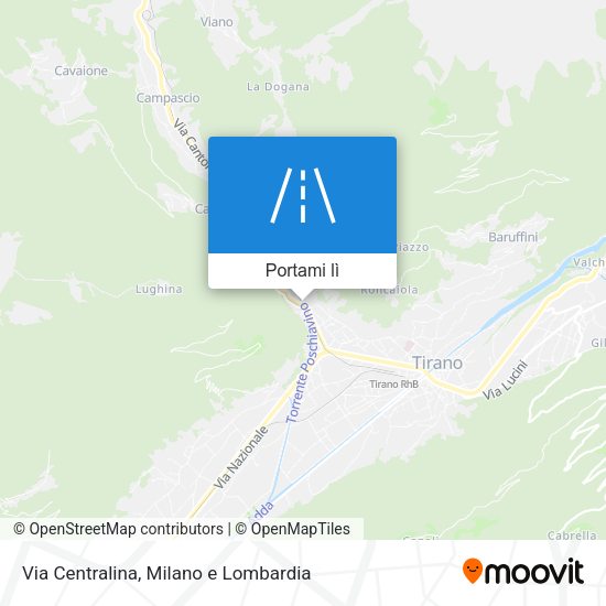 Mappa Via Centralina