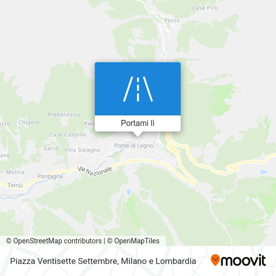 Mappa Piazza Ventisette Settembre