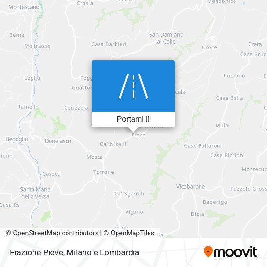 Mappa Frazione Pieve