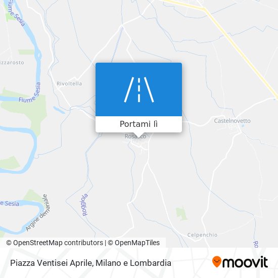 Mappa Piazza Ventisei Aprile