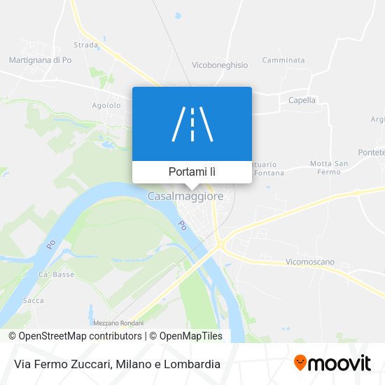 Mappa Via Fermo Zuccari