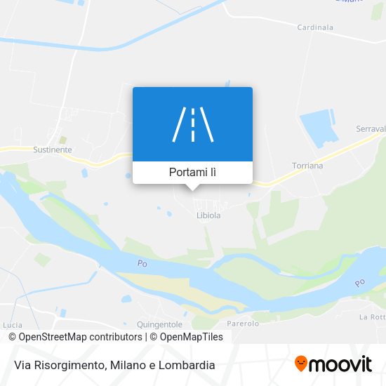 Mappa Via Risorgimento
