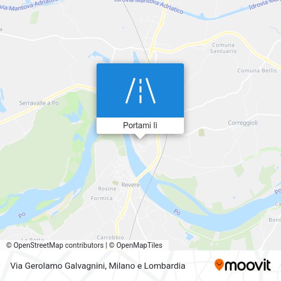 Mappa Via Gerolamo Galvagnini