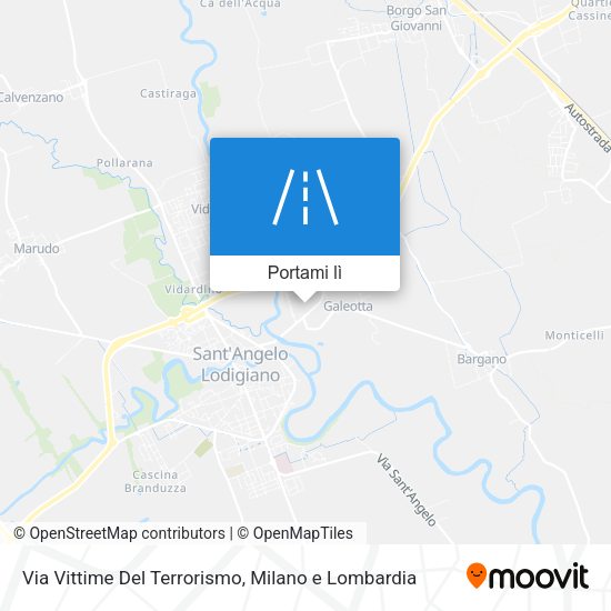Mappa Via Vittime Del Terrorismo