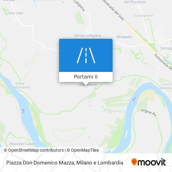 Mappa Piazza Don Domenico Mazza