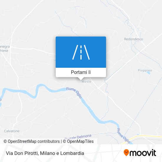 Mappa Via Don Pirotti