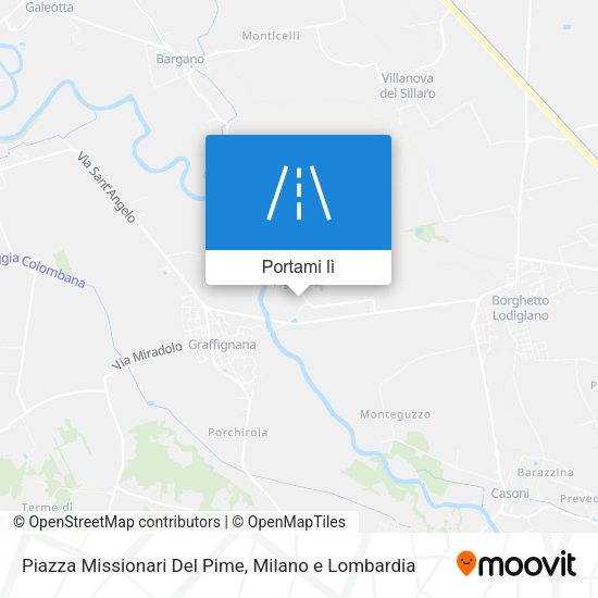 Mappa Piazza Missionari Del Pime