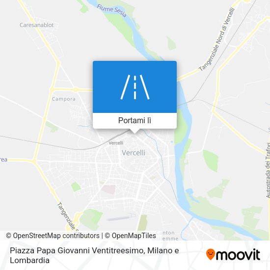 Mappa Piazza Papa Giovanni Ventitreesimo