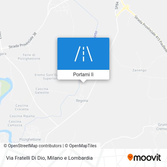 Mappa Via Fratelli Di Dio